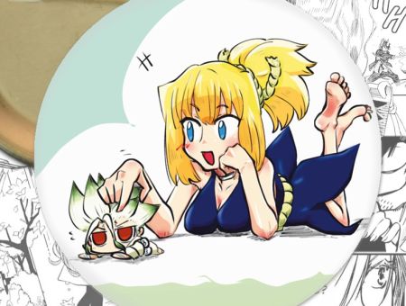 Значок Доктор Стоун аниме Dr Stone 001182