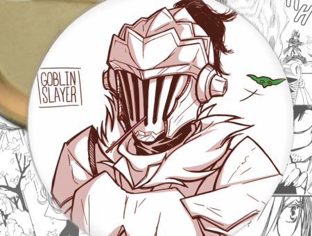 Значок Убийца гоблинов Goblin Slayer 001194