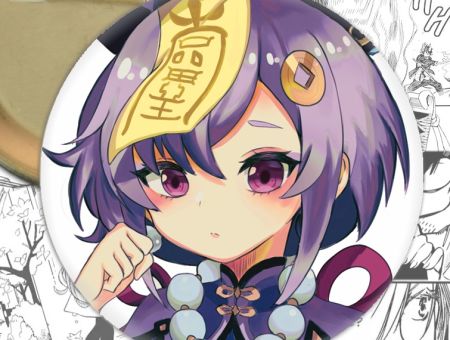 Значок Геншин Імпакт Ци Ци Genshin Impact 001204