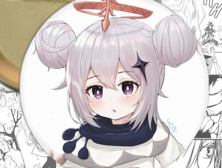 Значок Геншин Імпакт Паймон Genshin Impact 001211