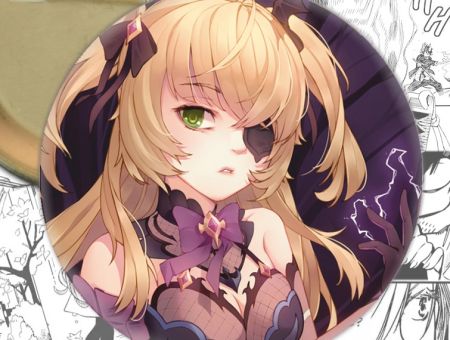 Значок Геншин Імпакт Фішль Genshin Impact 001217