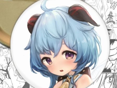 Значок Геншин Імпакт Гань Юй Genshin Impact 001218