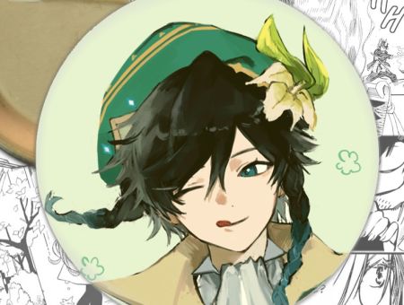 Значок Genshin Impact 001222