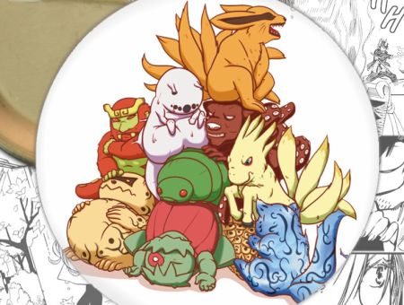 Значок Naruto Наруто 001241