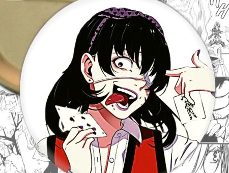 Значок Kakegurui Безумный азарт 001281