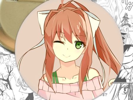 Значок Doki Doki Literature Club! 001297