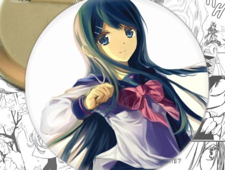 Значок Danganronpa 001358