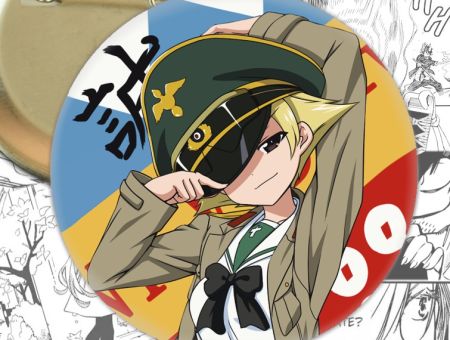 Значок Girls und Panzer 001368