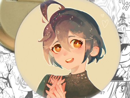 Значок Danganronpa 001382