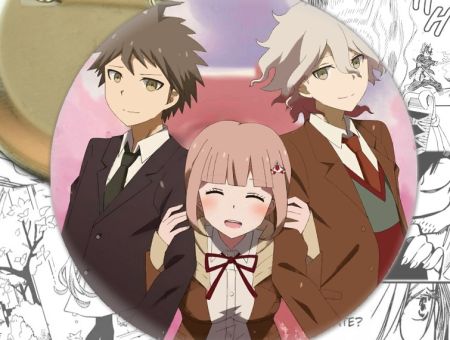 Значок Danganronpa 001401