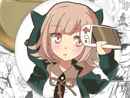 Значок Danganronpa 001407