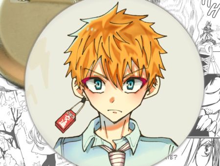 Значок Toilet-bound Hanako-kun 001445