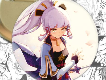 Значок Аяка Геншин Імпакт Genshin Impact 001471