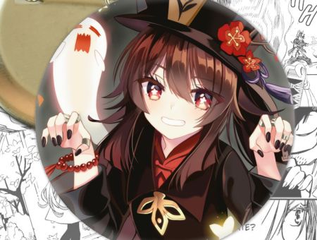 Значок Ху Тао Геншин Імпакт Genshin Impact 001479