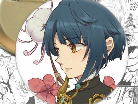 Значок Genshin Impact Сін Цю 001484 