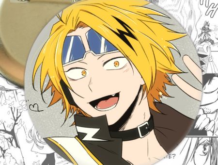 значок Моя геройська академія Денкі Камінарі Boku no Hero Academia 001495