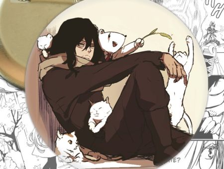 Значок Моя геройська академія Шота Аизава Boku no Hero Academia 001500