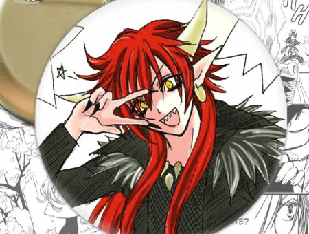 Значок аниме Kamisama Hajimemashita Очень приятно , Бог 001506