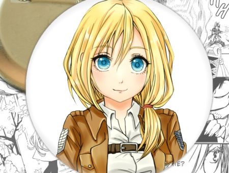 Значок Кріста Ленц Атака Титанів Attack on Titan 001527