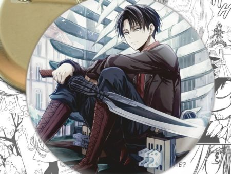 Значок Атака Титанів Леві Attack on Titan 001533