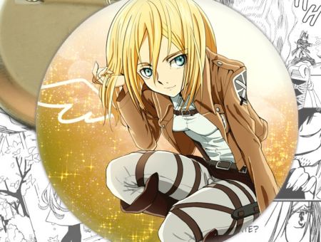 Значок Кріста Ленц Атака Титанів Attack on Titan 001537