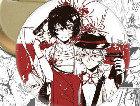 Значок Bungo Stray Dogs 001552 