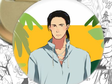 Значок Banana Fish Бананова риба 001594