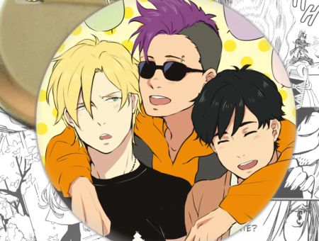 Значок Banana Fish Бананова риба 001597