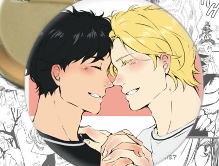 Значок Banana Fish Бананова риба 001586