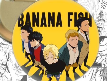 Значок Banana Fish Бананова риба 001587