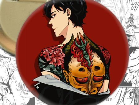 Значок Banana Fish Бананова риба 001590