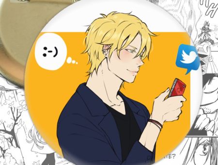 Значок Banana Fish Бананова риба 001591