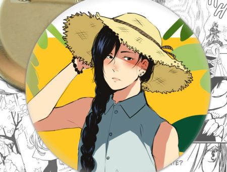 Значок Бананова риба Banana Fish 001593