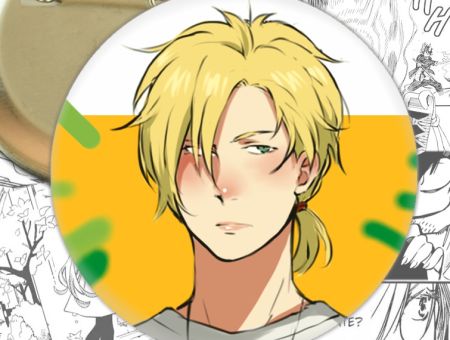 Значок Banana Fish Бананова риба 001596