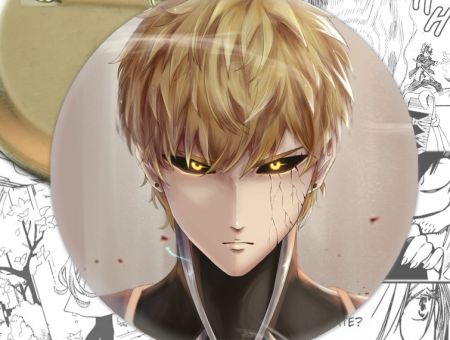 Значок аніме One Punch-Man 001613 