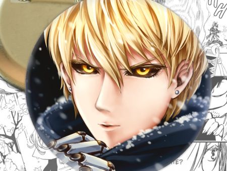 Значок аніме One Punch-Man 001614 