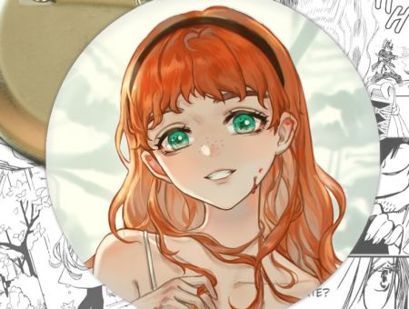 Значок аниме Wonder Egg Priority Приоритет Чудо-Яйца 001645