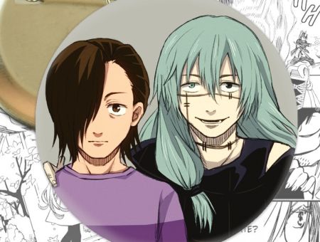 Значок Магічна битва Махіто Йосіно Jujutsu Kaisen 001691 