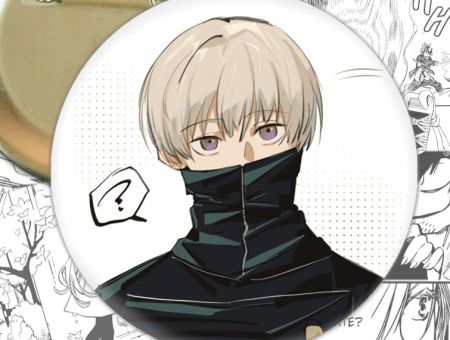 Значок аніме Магічна Битва Jujutsu Kaisen 001697 Rруглий