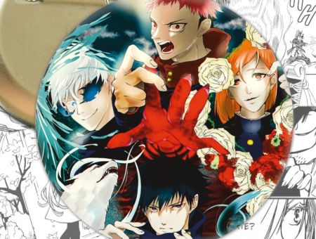 Значок аніме Jujutsu Kaisen Магічна Битва 001724 