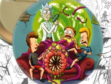 Значок Rick and Morty Рік та Морті 001759