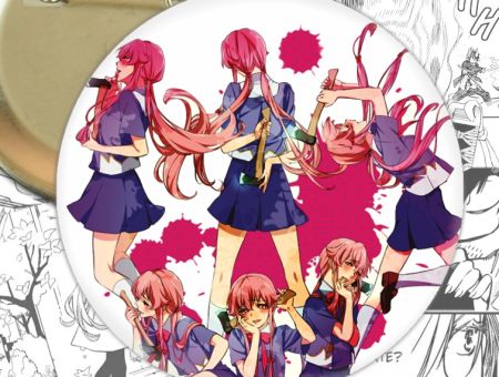 значок Future Diary Щоденник майбутнього 001787 