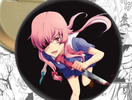 значок Future Diary Щоденник майбутнього 001789 