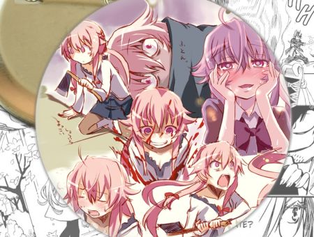 значок Future Diary Щоденник майбутнього 001795 