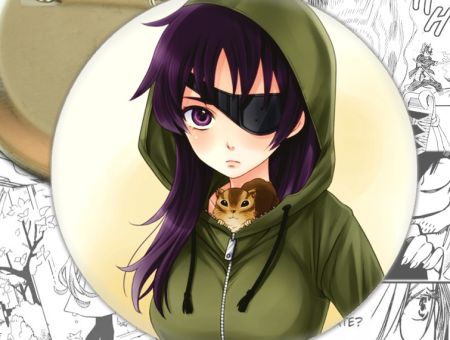 значок Future Diary Щоденник майбутнього 001812 