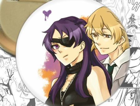 значок Future Diary Щоденник майбутнього 001814 