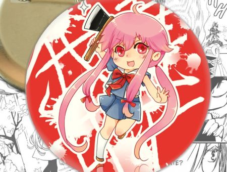 значок Future Diary Щоденник майбутнього 001826 