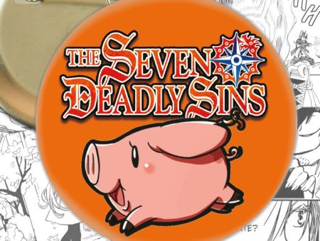 значок аніме Сім смертних гріхів Seven Deadly Sins 001832