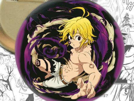 Значок аніме Сім смертних гріхів Seven Deadly Sins 001833