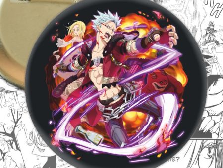 Значок аніме Сім смертних гріхів Seven Deadly Sins 001834